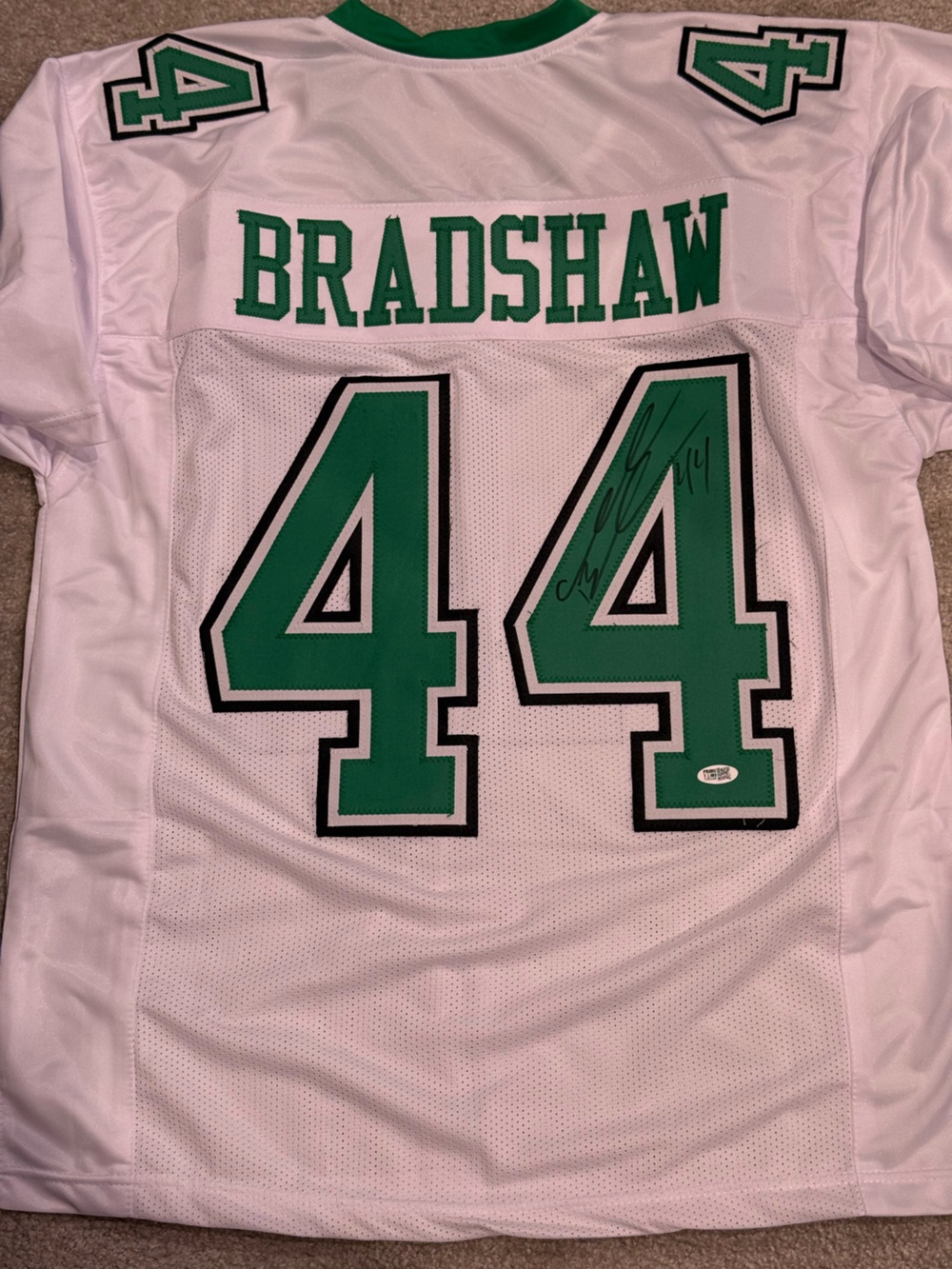 Giants great Ahmad Bradshaw signed college jersey Marshall university